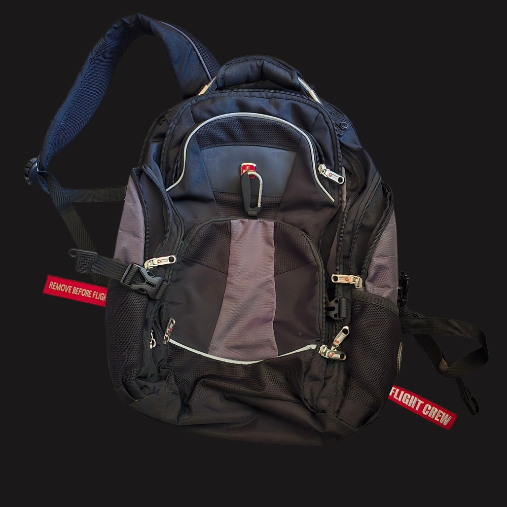 Black and Gray Backpack